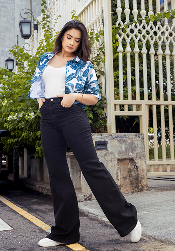 ARLA PRINTED CROP TOP